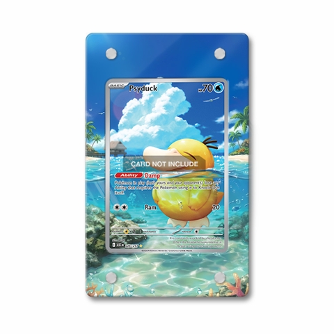 Khung thiết Psyduck 226-217 IR AR Ascended Heroes bảo vệ thẻ bài - Extended Art Case for trading card Pokemon