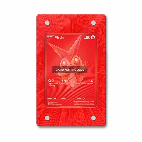 Khung thiết Victini 172-086 BWR Black Bolt bảo vệ thẻ bài - Extended Art Case for trading card Pokemon