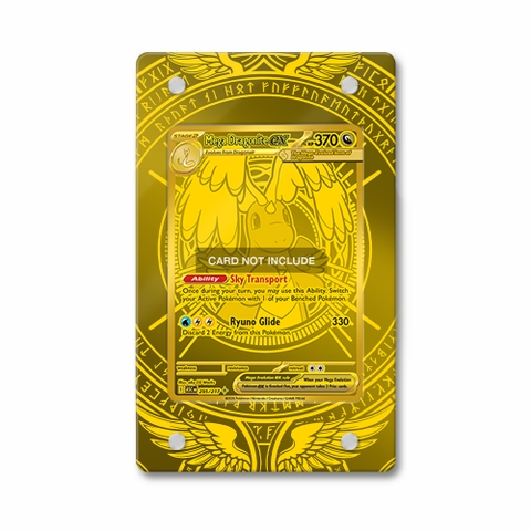 Khung thiết Mega Dragonite ex 295-217 Hyper Rare MUR Ascended Heroes bảo vệ thẻ bài - Extended Art Case for trading card Pokemon