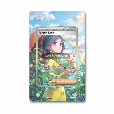 Khung thiết kế Parasol Lady 255-182 SIR SAR Paradox Rift bảo vệ thẻ bài - Extended Art Case for trading card Pokemon