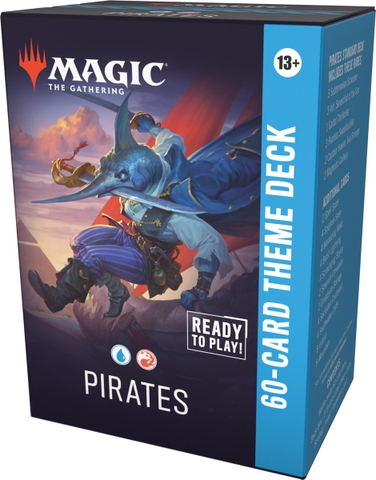 Hộp thẻ bài Magic: The Gathering 60-Card Theme Deck Pirates tiếng Anh chính hãng