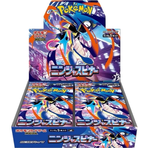 Hộp thẻ bài Ninja Spinner M4 Booster Box tiếng Nhật chính hãng - Japan Pokemon SEALED