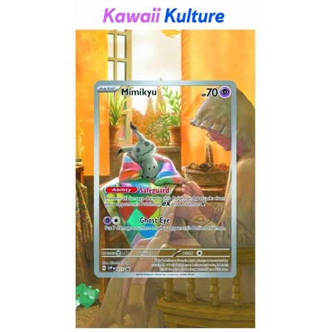 Mimikyu SVP075 Extended Art Case for trading card Pokemon