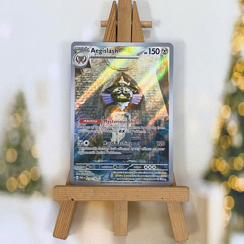 Thẻ hình Pokemon Aegislash 210/182 - Lá bài lẻ Paradox Rift Illustration Rare tiếng Anh chính hãng