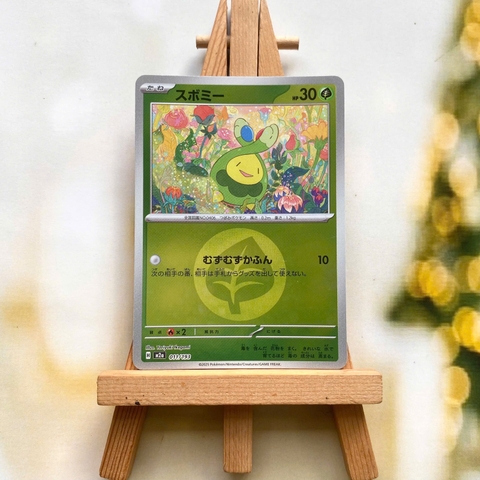 Thẻ hình Pokemon Budew 011/193 - Lá bài lẻ Mega Dream ex M2a Reverse Holo tiếng Nhật chính hãng