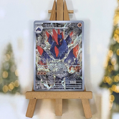 Thẻ hình Pokemon Gigalith 129/086 - Lá bài lẻ White Flare Illustration Rare tiếng Anh chính hãng