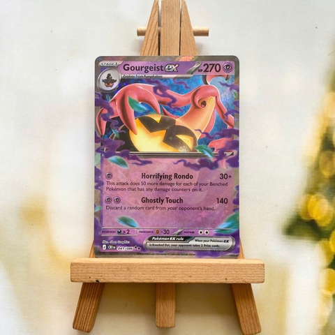 Thẻ hình Pokemon Gourgeist ex 041/086 - Lá bài lẻ Chaos Rising Double Rare tiếng Anh chính hãng