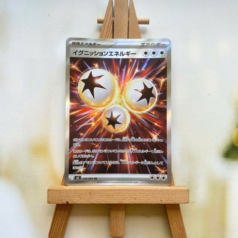 Thẻ hình Pokemon Ignition Energy SR 109/080 - Lá bài lẻ Inferno X M2 tiếng Nhật chính hãng