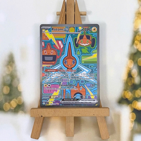 Thẻ hình Pokemon Rotom ex 126/094 - Lá bài lẻ Phantasmal Flames Special Illustration Rare tiếng Anh chính hãng