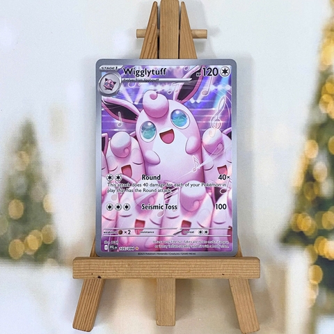 Thẻ hình Pokemon Wigglytuff 105/094 - Lá bài lẻ Phantasmal Flames Illustration Rare tiếng Anh chính hãng
