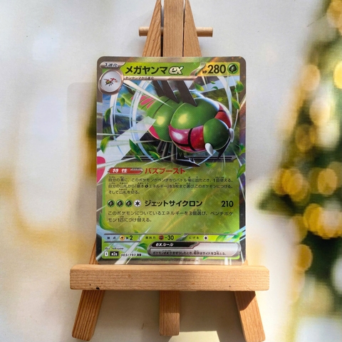 Thẻ hình Pokemon Yanmega ex RR 003/193 - Lá bài lẻ Mega Dream ex M2a tiếng Nhật chính hãng