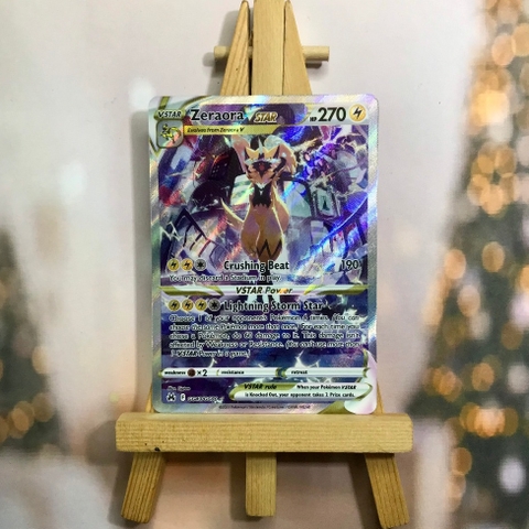 Thẻ hình Pokemon Zeraora VSTAR GG43/GG70 - Lá bài lẻ Ultra Rare tiếng Anh chính hãng
