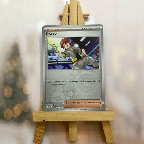 Thẻ hình Pokemon Roark 173/182 - Lá bài lẻ Paradox Rift Common Reverse Holo tiếng Anh chính hãng
