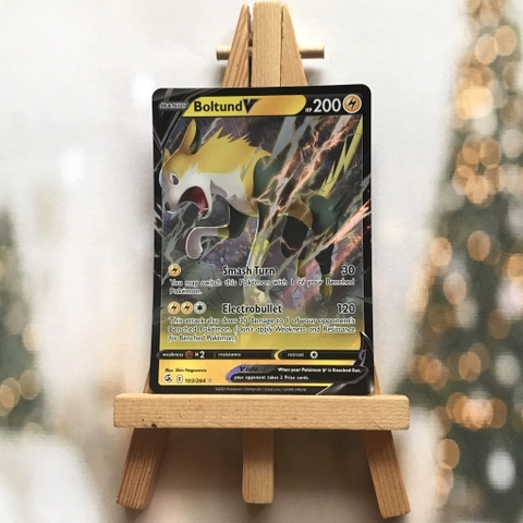 Thẻ hình Pokemon Boltund V 103/264 - Lá bài Fusion Strike Ultra Rare tiếng Anh chính hãng