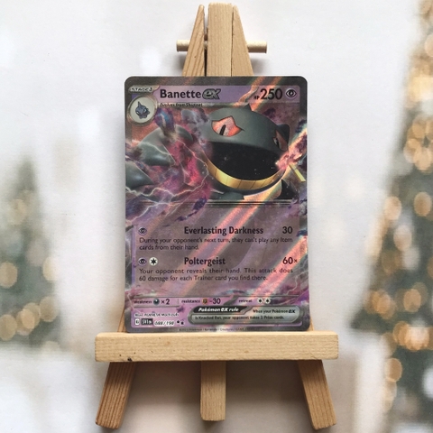 Thẻ hình Pokemon Banette ex 088/198 - Lá bài Scarlet & Violet Base Set Ultra Rare tiếng Anh chính hãng