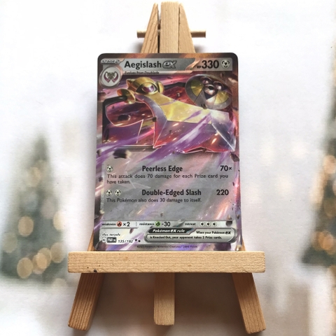 Thẻ hình Pokemon Aegislash ex 135/182 - Lá bài Scarlet & Violet: Paradox Rift Ultra Rare tiếng Anh chính hãng