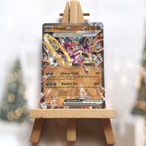 Thẻ hình Pokemon Hoopa ex 098/182 - Lá bài Scarlet & Violet: Paradox Rift Ultra Rare tiếng Anh chính hãng