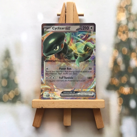 Thẻ hình Pokemon Cyclizar ex SVP018 - Lá bài lẻ Ultra Rare Promo tiếng Anh chính hãng