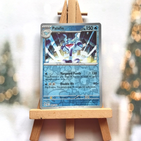 Thẻ hình Pokemon Palafin 049/162 - Lá bài lẻ Temporal Forces Uncommon Reverse Holo tiếng Anh chính hãng