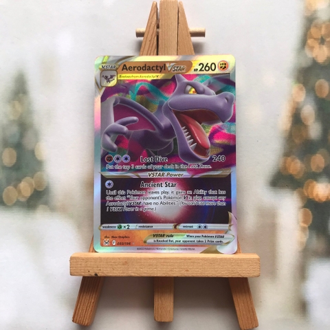 Thẻ hình Pokemon Aerodactyl VSTAR 093/196 - Lá bài lẻ Lost Origin Ultra Rare tiếng Anh chính hãng