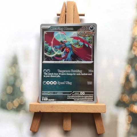 Thẻ hình Pokemon Roaring Moon 109/162 - Lá bài lẻ Temporal Forces Holo Rare Reverse Holo tiếng Anh chính hãng