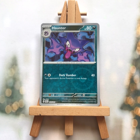 Thẻ hình Pokemon Haunter 056/091 - Lá bài lẻ Paldean Fates Common Reverse Holo tiếng Anh chính hãng