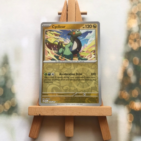 Thẻ hình Pokemon Cyclizar 070/091 - Lá bài lẻ Paldea Fates Rare Reverse Holo tiếng Anh