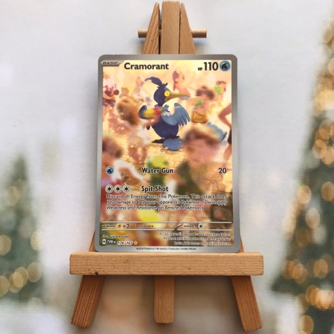 Thẻ hình Pokemon Cramorant 176/167 - Lá bài lẻ Twilight Masquerade Illustration Rare tiếng Anh chính hãng