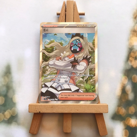 Thẻ hình Pokemon Eri 199/162 - Lá bài lẻ Temporal Forces Full Art Secret Rare tiếng Anh chính hãng