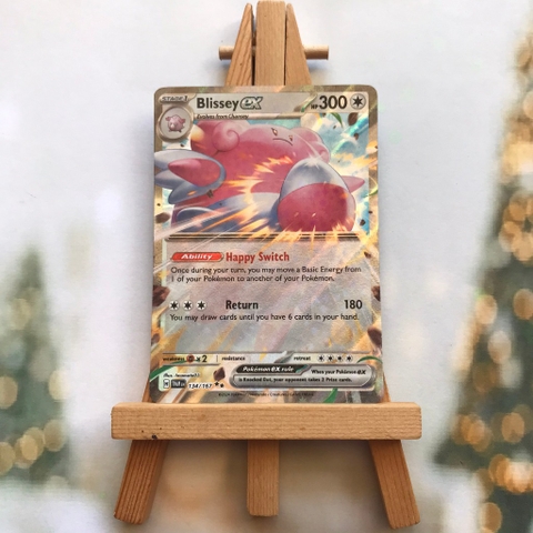 Thẻ hình Pokemon Blissey ex 134/167 - Lá bài Scarlet & Violet: Twilight Masquerade Ultra Rare tiếng Anh chính hãng