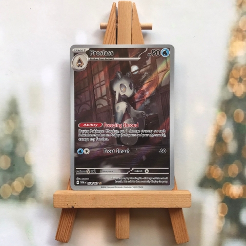 Thẻ hình Pokemon Froslass 174/167 - Lá bài lẻ Twilight Masquerade Illustration Rare tiếng Anh chính hãng