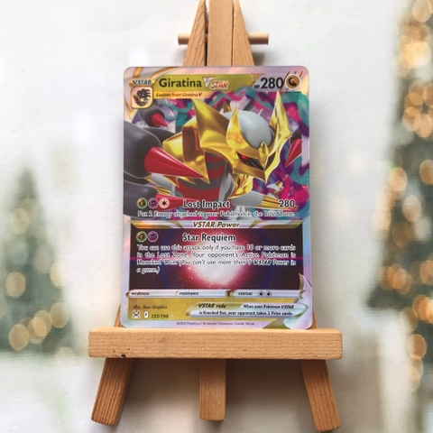 Thẻ hình Pokemon Giratina VSTAR 131/196 - Lá bài lẻ Lost Origin Ultra Rare tiếng Anh chính hãng
