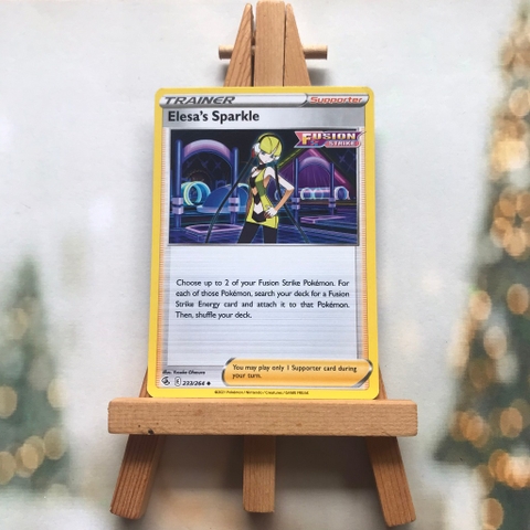 Thẻ hình Pokemon Elesa's Sparkle 233/264 - Lá bài lẻ Uncommon tiếng Anh chính hãng