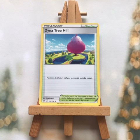 Thẻ hình Pokemon Dyna Tree Hill 135/198 - Lá bài lẻ Chilling Reign Uncommon Reverse Holo tiếng Anh chính hãng