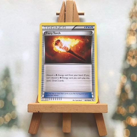 Thẻ hình Pokemon Fiery Torch 89/106 - Lá bài lẻ XY: Flashfire Uncommon tiếng Anh chính hãng
