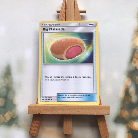 Thẻ hình Pokemon Big Malasada 114/149 - Lá bài lẻ Sun & Moon Base Set Uncommon tiếng Anh chính hãng