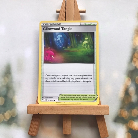 Thẻ hình Pokemon Glimwood Tangle 162/189 - Lá bài lẻ Uncommon tiếng Anh chính hãng
