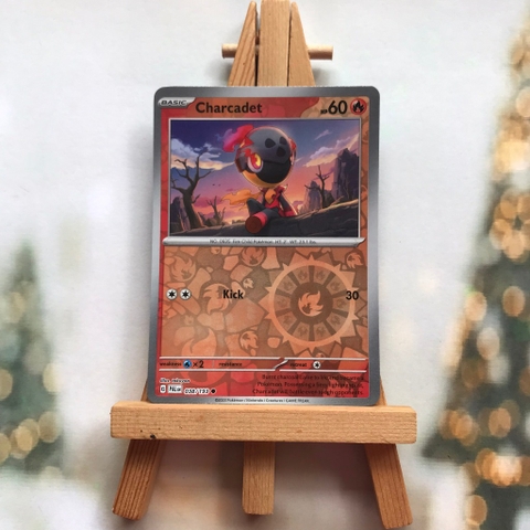 Thẻ hình Pokemon Charcadet 038/193 - Lá bài lẻ Scarlet & Violet: Paldea Evolved Common Reverse Holo tiếng Anh chính hãng