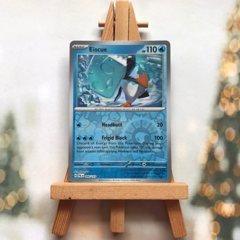 Thẻ hình Pokemon Eiscue 048/193 - Lá bài lẻ Scarlet & Violet: Paldea Evolved Uncommon Reverse Holo tiếng Anh chính hãng