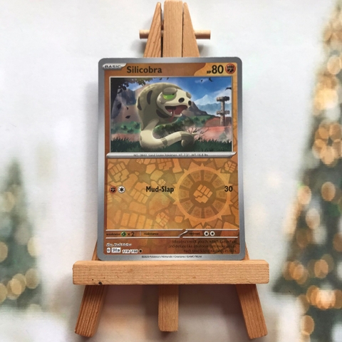 Thẻ hình Pokemon Silicobra 119/198 - Lá bài lẻ Scarlet & Violet Common Reverse Holo tiếng Anh chính hãng