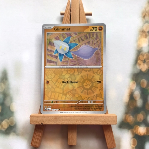 Thẻ hình Pokemon Glimmet 125/193 - Lá bài lẻ Scarlet & Violet: Paldea Evolved Common Reverse Holo tiếng Anh chính hãng