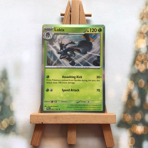 Thẻ hình Pokemon Lokix 021/193 - Lá bài lẻ Scarlet & Violet: Paldea Evolved Holo Rare tiếng Anh chính hãng