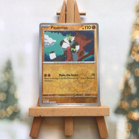 Thẻ hình Pokemon Passimian 118/193 - Lá bài Scarlet & Violet: Paldea Evolved Uncommon Reverse Holo tiếng Anh chính hãng