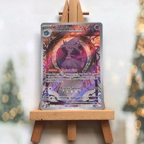 Thẻ hình Pokemon Mismagius 212/193 - Lá bài lẻ Scarlet & Violet: Paldea Evolved Illustration Rare tiếng Anh chính hãng