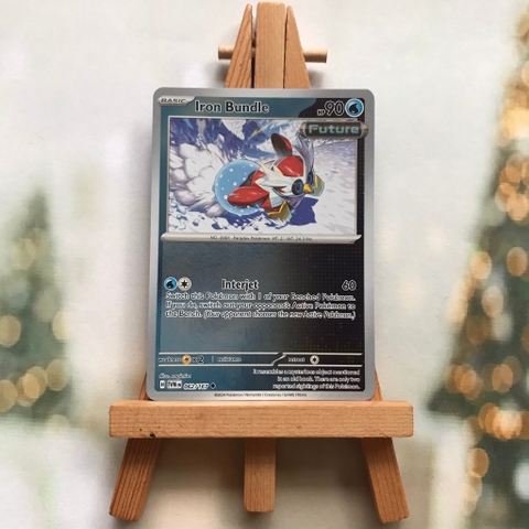 Thẻ hình Pokemon Iron Bundle 062/167 - Lá bài lẻ SVE Twilight Masquerade Uncommon Reverse Holo tiếng Anh chính hãng
