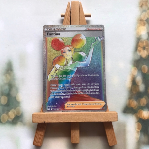 Thẻ hình Pokemon Fantina 206/196 - Lá bài lẻ Sword & Shield: Lost Origin Hyper Rare tiếng Anh chính hãng