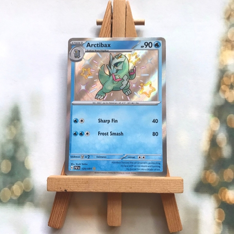 Thẻ hình Pokemon Arctibax 129/091 - Lá bài Scarlet & Violet: Paldean Fates Shiny Rare tiếng Anh chính hãng