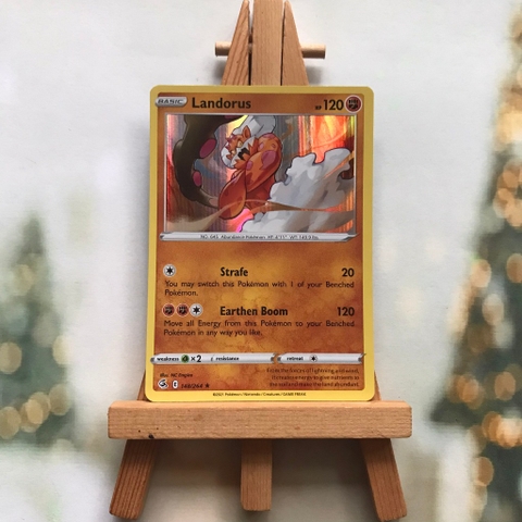 Thẻ hình Pokemon Landorus 148/264 - Lá bài Sword & Shield: Fusion Strike Holo Rare tiếng Anh chính hãng