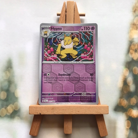 Thẻ hình Pokemon Hypno 017/064 - Lá bài Scarlet & Violet Shrouded Fable Uncommon Reverse Holo tiếng Anh chính hãng