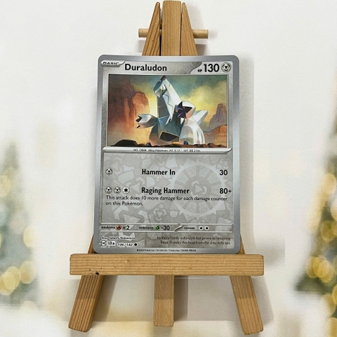Thẻ hình Pokemon Duraludon 106/142 - Lá bài lẻ Stellar Crown Common Reverse Holo tiếng Anh chính hãng